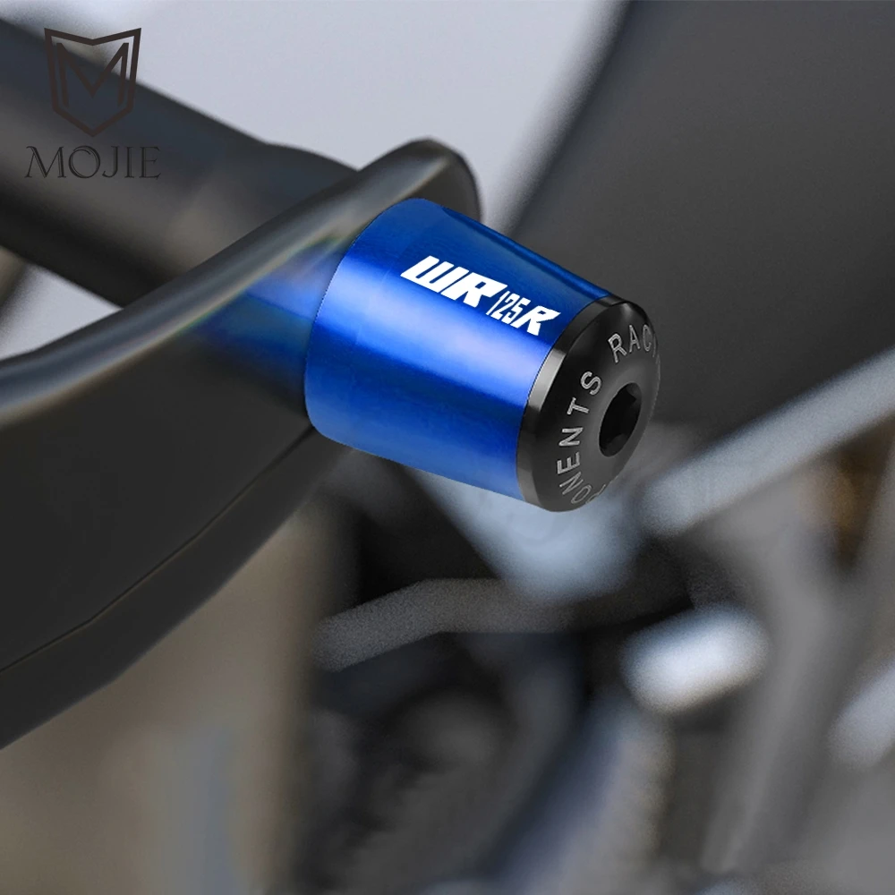 

Motorcycle Accessories 7/8" Handlebar Hand Grips Handle Bar End Cap For Yamaha WR125R WR125 WR 125 R 2012-2016 2013 2014 2015