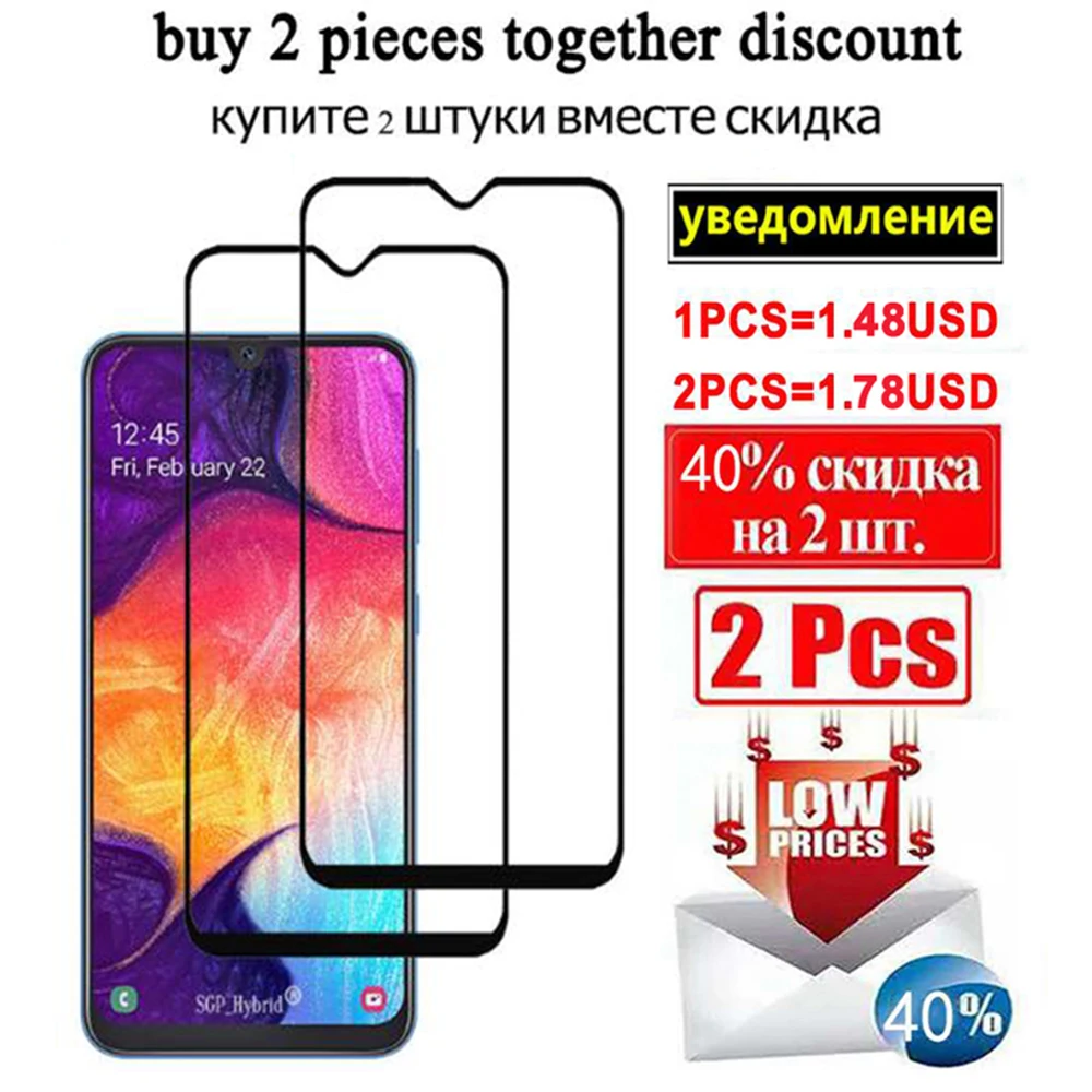 Защитное стекло для samsung a30 tremp защита экрана a40 a50 a70 закаленное galaxy a 30 40 50 70 пленка