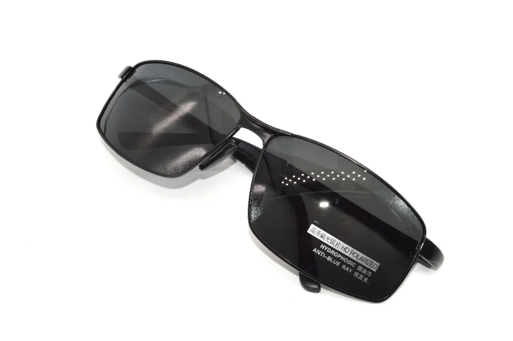 Polarized Reading Sunglasses= Black Al-Mg Alloy Shield Mens Polarized Sunglasses Oversized Vintage +1 +1.5 +2 To +4