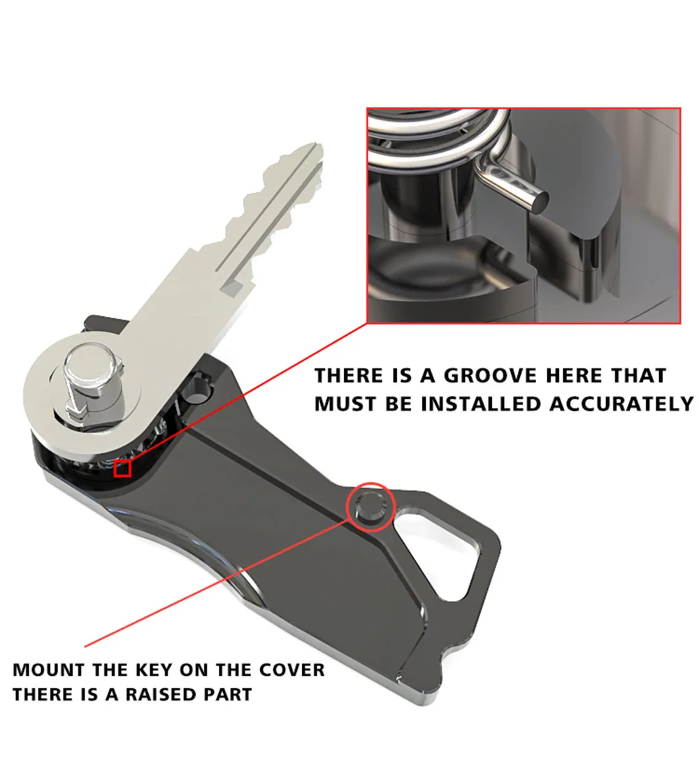 SPIRIT BEAST CNC Aluminum Alloy Motorcycle Key Case Shell Cover for Benelli