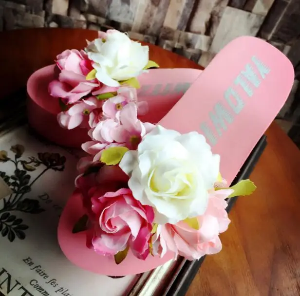 Новинка женские тапочки HAHAFLOWER повседневные пляжные шлепанцы 4 цвета сандалии