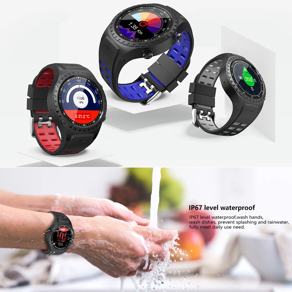 Bluetooth часы Смарт gps Smartwatch MTK2503 шагомер сердечного ритма фитнес-трекер компас