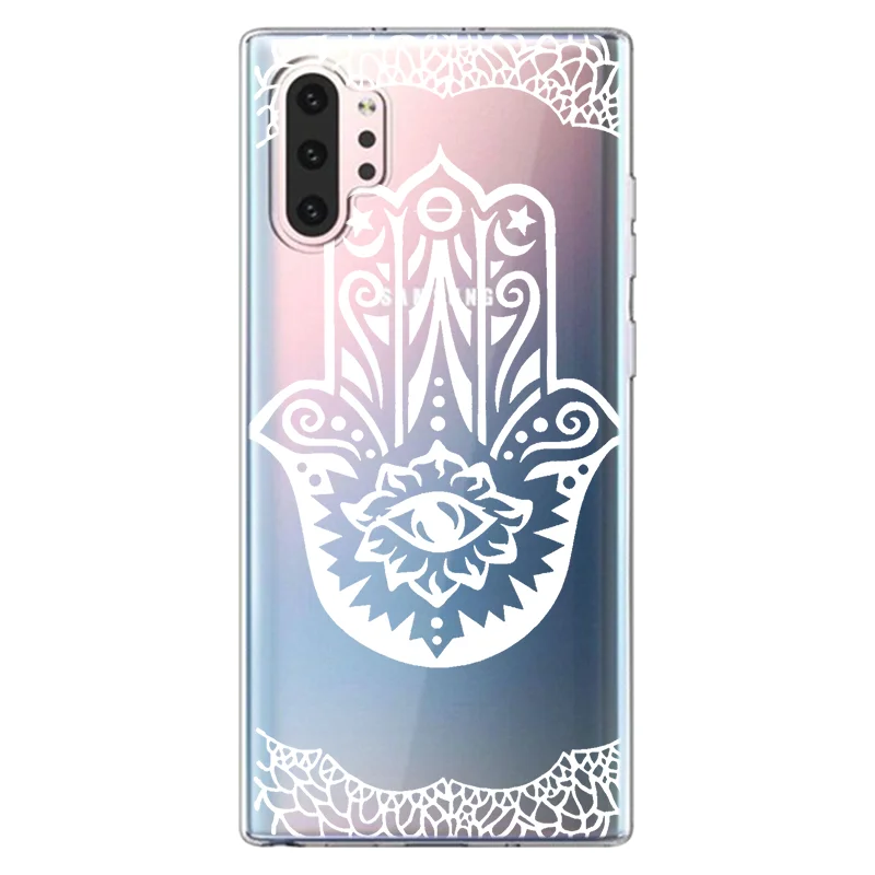 bdfuozha Мандала кружевное платье с цветочным рисунком в виде ракушки для samsung Galaxy Note 10 Pro для samsung Galaxy A70 A60 A50 A40 A30 A20e с рисунком мягкий чехол - Цвет: bdfuozha