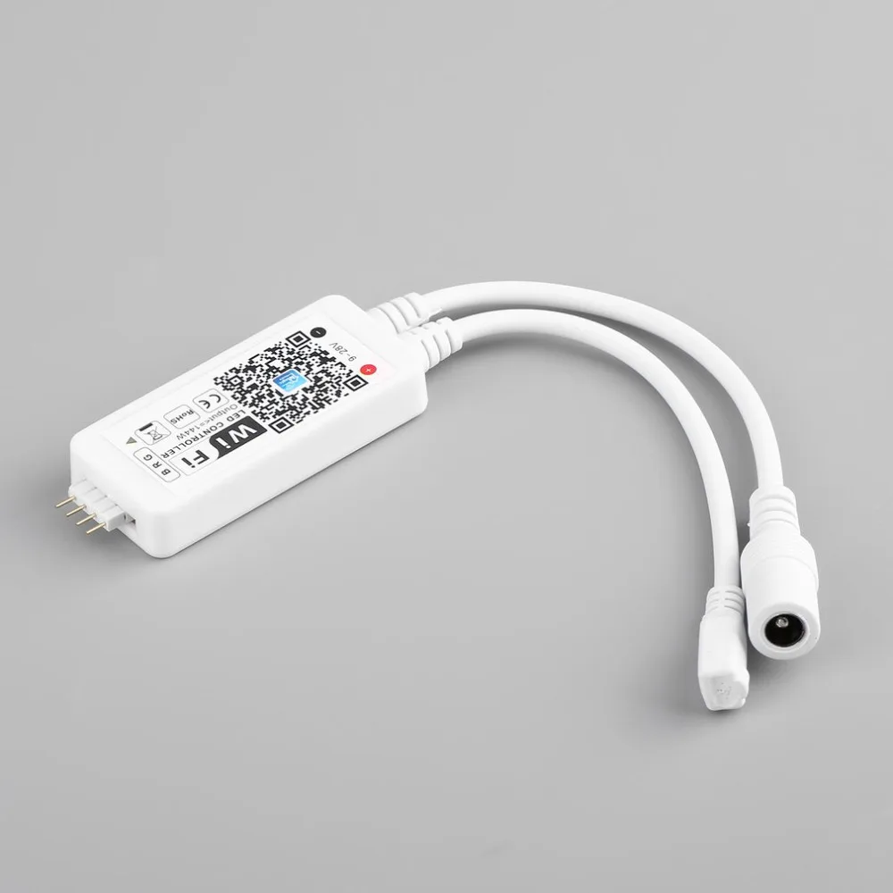 Мини RGB светодиодный контроллер Wi Fi DC 9 28 в 144 Вт wifi + ИК 21 клавиши пульт