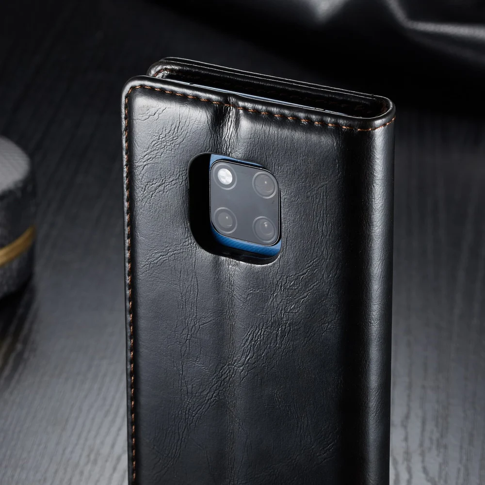 Чехол для Huawei Mate 20 Caseme винтажный Чехол-бумажник из искусственной кожи с