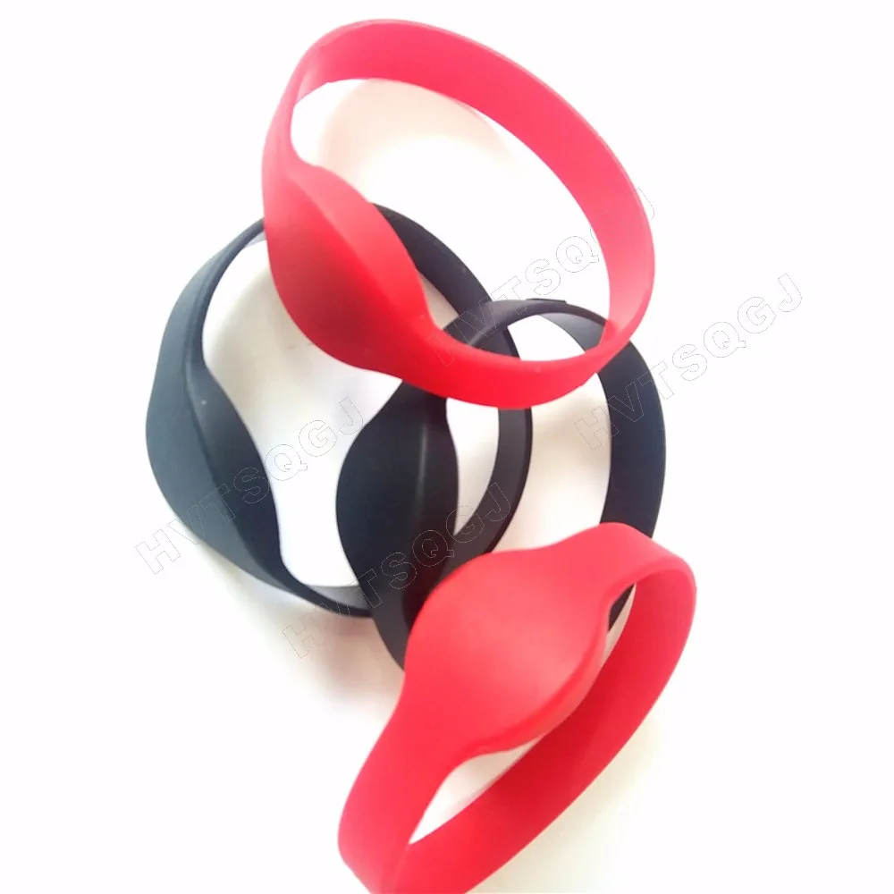 

200pcs Passive 13.56MHz 215 chip smart rfid wristband,tag wristband sport rfid