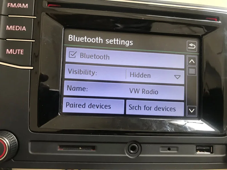 Автомобиль Bluetooth Радио Новая высокая версия MIB RCD510 RCN210 RCD330 RCD330G для гольфа 5 6 Jetta CC Tiguan Passat 6RD 035 187 6RD035187