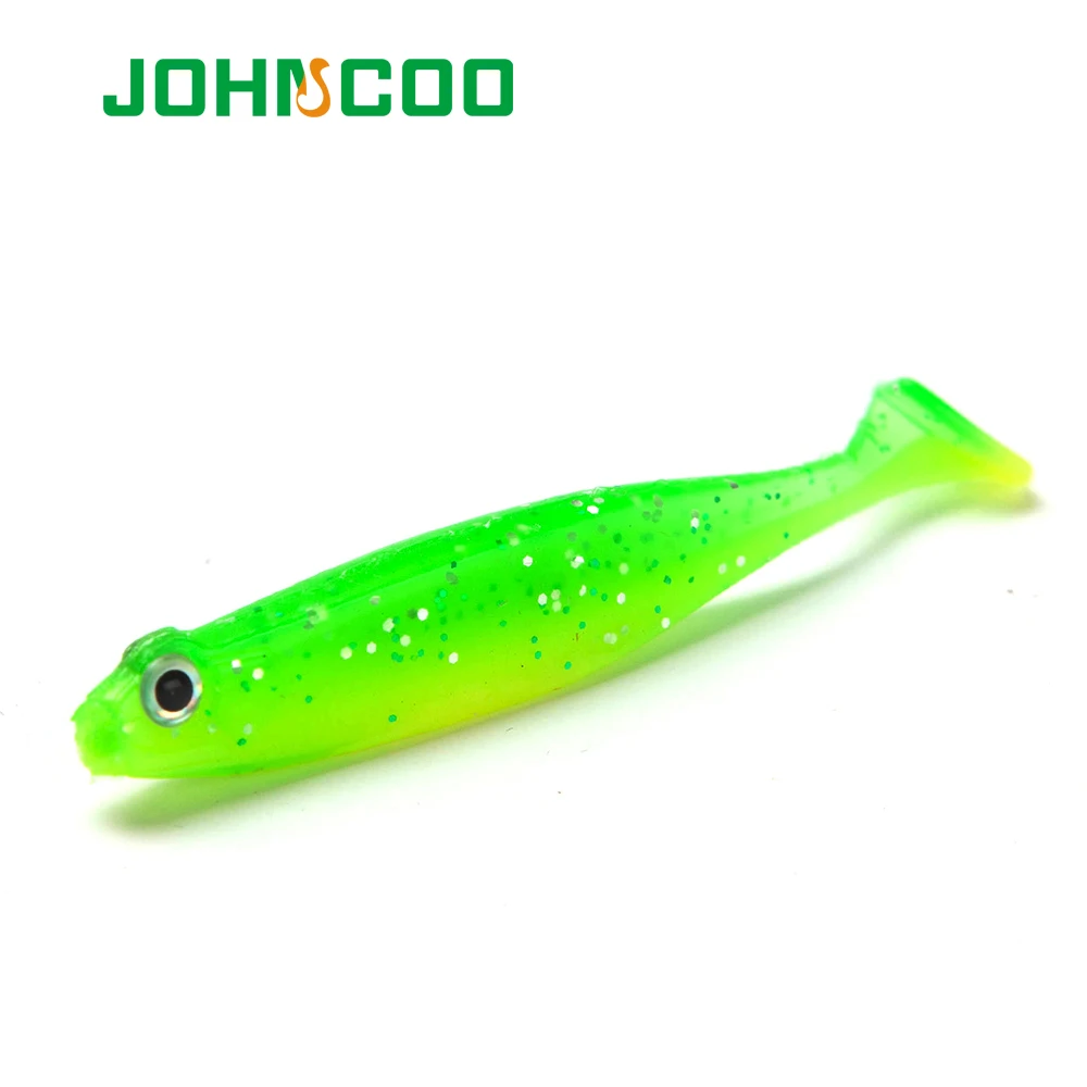 JOHNCOO 8 шт. Мягкая приманка рыбалка на сельдь червь 60 мм 2 г Iscas Artificiais Pesca силиконовая