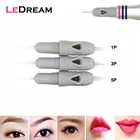 30 шт.лот одноразовые 8 мм винт серый картридж игл для татуажа Премиум Charmant Перманентная тату машина ручка 1P 3P 5P