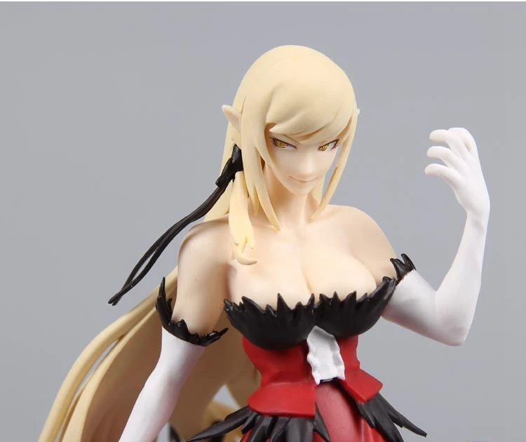 Фигурка Oshino Shinobu Kissshot Kiss-Shot Оригинальная фигурка Banpresto senjougaхара Hitagi SQ 18 см из ПВХ