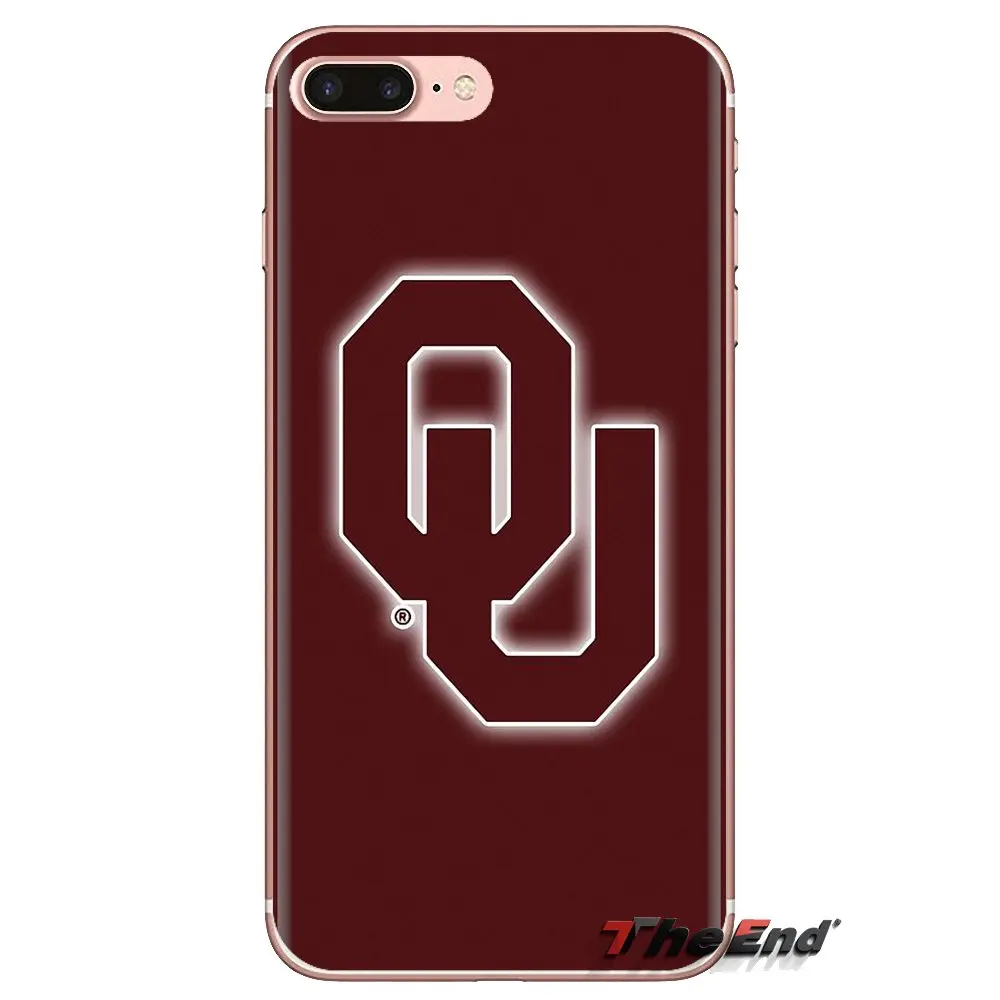 Оклахомы Sooners Футбол логотип для Oneplus 3t 5 T 6 Nokia детей возрастом 2 3 8 9 230 3310 1 7 Plus 2017 2018