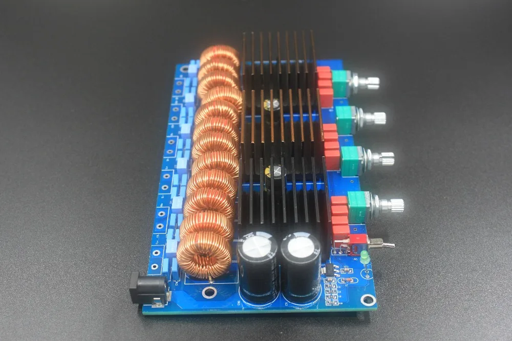 TDA7498E 6X100 W 6 канальный равных Плата усилителя мощности 5 1 усилителя|5.1 amplifier board|power