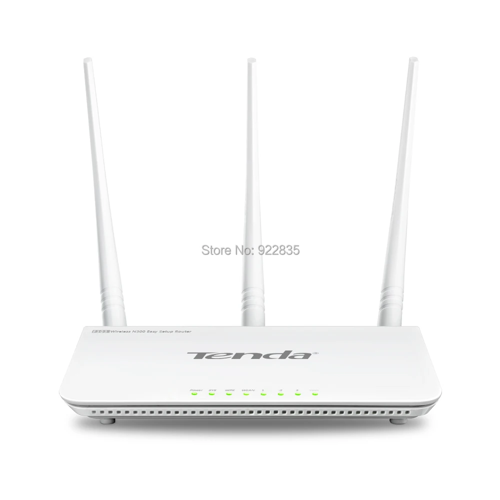 ЕС/Великобритания/АС Plug Tenda f303 300 Мбит/с Беспроводной маршрутизатор Wi-Fi