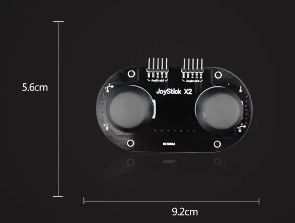 Игровой джойстик PS2. Двухсторонний качающийся модуль для Arduino 1 шт. двухсторонний |