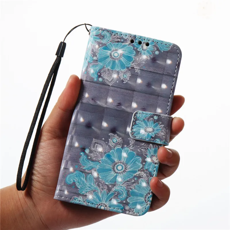 3D Флип кожаный чехол для Huawei Nova Lite(Хуавей Нова Лайт) SLA-L22 чехлы сияющий цветы WalletCase чехол на Huawei Nova Lite Чехол-книжка