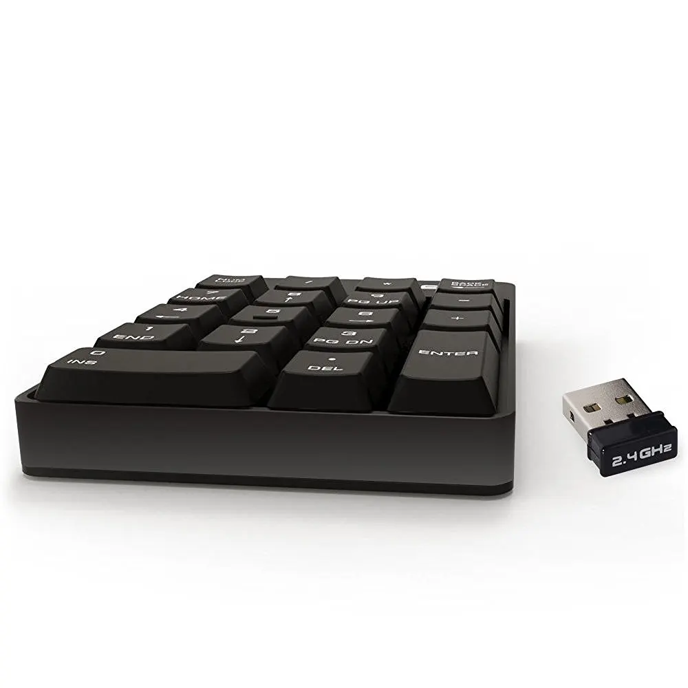 2.4 г USB цифровую клавишу PAD Беспроводной номер Pad 18 клавиш мини di G итал Клавиатура