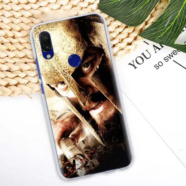 07 Спартанского воина King чехол для Xiaomi Redmi Note 5 6 7 Pro 4X7 6 6A 5 плюс 5A S2 GO Pocophone F1 Футляр для телефона - Цвет: 07