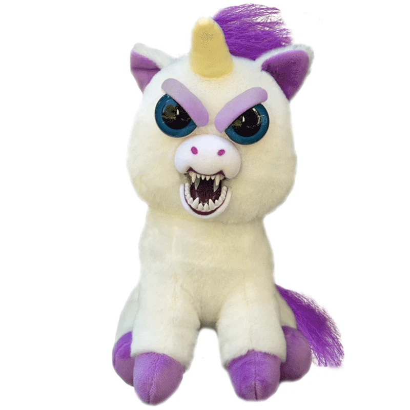 2017 Злющий домашних животных Единорог Мишка кошка собака чучела изменить Уход за