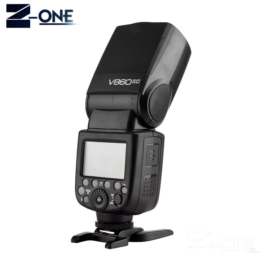 Вспышка Godox V860IIC Speedlite GN60 HSS 1/8000s TTL светильник + беспроводной триггерный передатчик