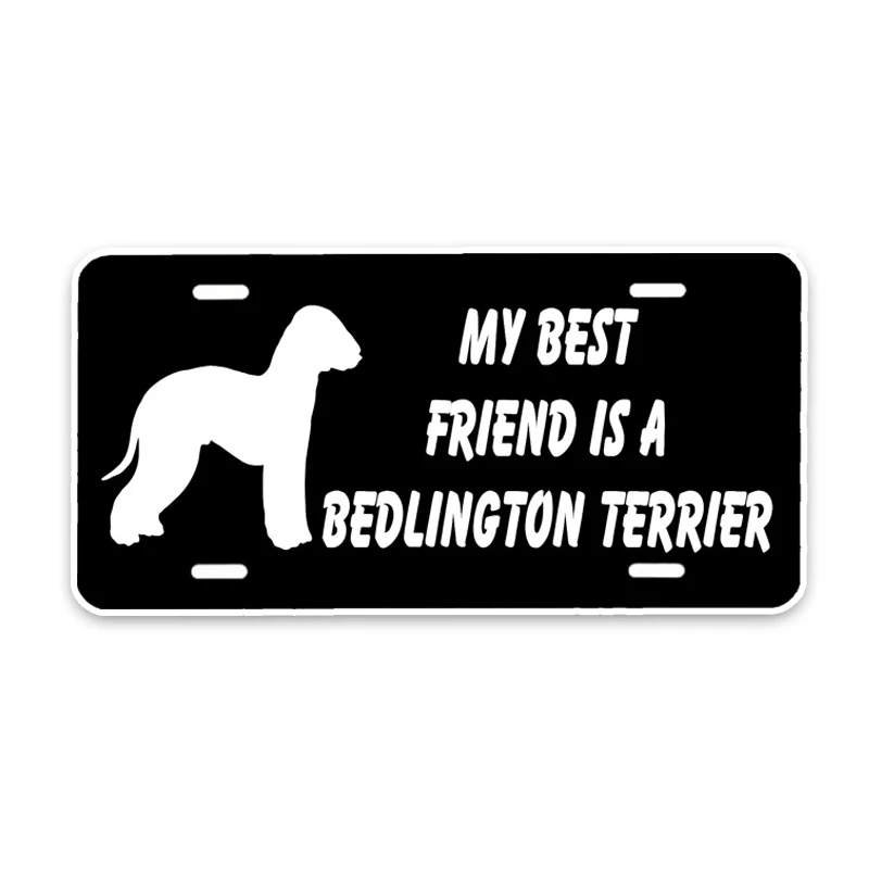 YJZT 15*7 3 см мой лучший друг-это Bedlington Terrier Dog креативная модная Автомобильная