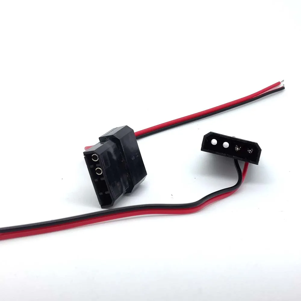 Новый 4 контактный сварочный шнур Molex на 2 кабель питания постоянного тока 12 В/3 А