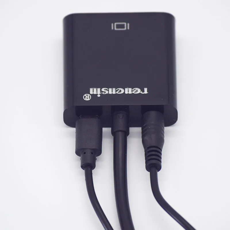Монитор ТВ мужчин и женщин HDMI к VGA кабель конвертер разъем с аудио usb адаптер питания для PS3 PS4 STB ПК ноутбук планшет