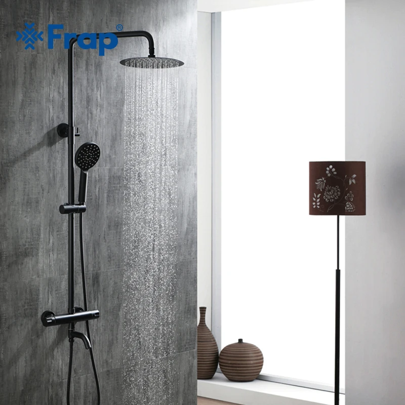 Frap Смесители для ванной комнаты смеситель водопад насадки душа воды наборы ванны
