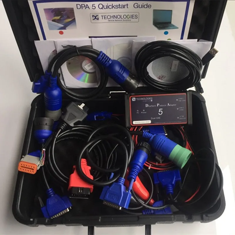 Инструмент для сканера тяжелых грузовиков Адаптер протокола Dearborn DPA5 Подключение