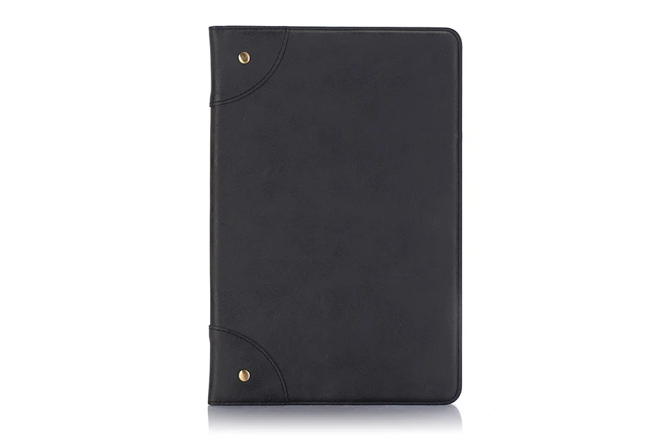 Черный T590 10,5 ''ретро-Книга чехол для Samsung Galaxy Tab A 10,5 SM-T590 T595 T597 планшеты из искусственной кожи Смарт фундамент кожного покрова+ подставка для ручек - Цвет: Черный