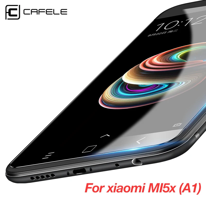 CAFELE Защита экрана для Xiaomi mi A1 5X закаленное стекло 2.5D Edge HD прозрачное Защитное стекло для Xiao mi 5X A1 ультратонкая пленка