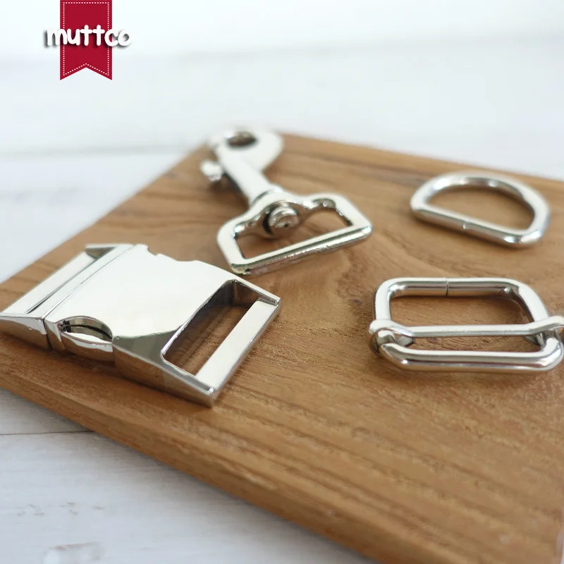 (metal buckle+adjust buckle+D ring+metal dog clasp/set) Retailing high quality Sewing 25mm metal DIY accessories qz-004 | Дом и сад