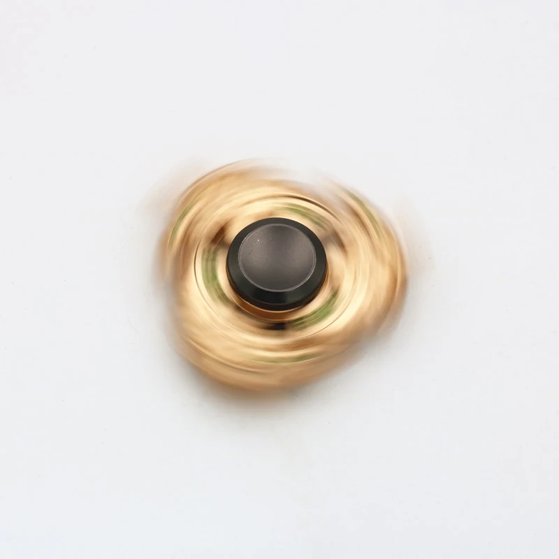Горячая EDC Tri-Spinner Металлический фиджет-Спиннер антистресс ручной Спиннер Vinger Wiel Спиннеры ADHD Speelgoed