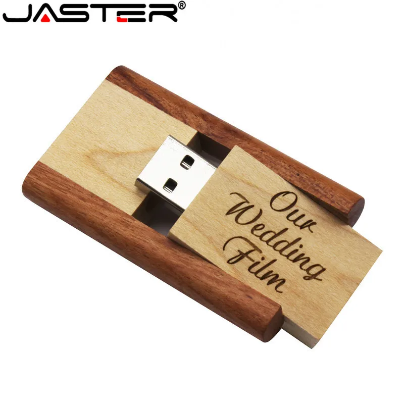 JASTER (Бесплатный Пользовательский логотип) 3 цвета внешний флеш накопитель USB 2 0 4