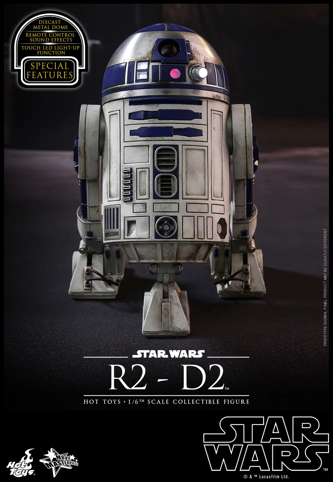 HT Hottoys 1/6 MMS408 Звездные войны R2D2 R2-D2 робот Коллекция фигурка для фанатов подарок на праздник