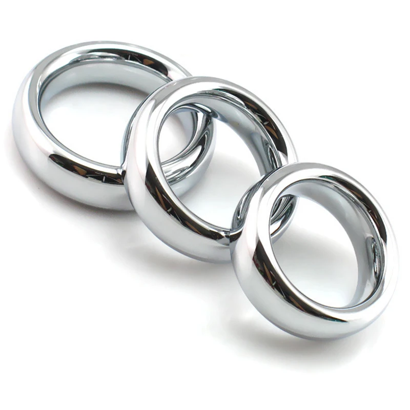 Кольцо на пенис из нержавеющей стали 40/45/50 мм|cock ring sex toys|ring toyscock |