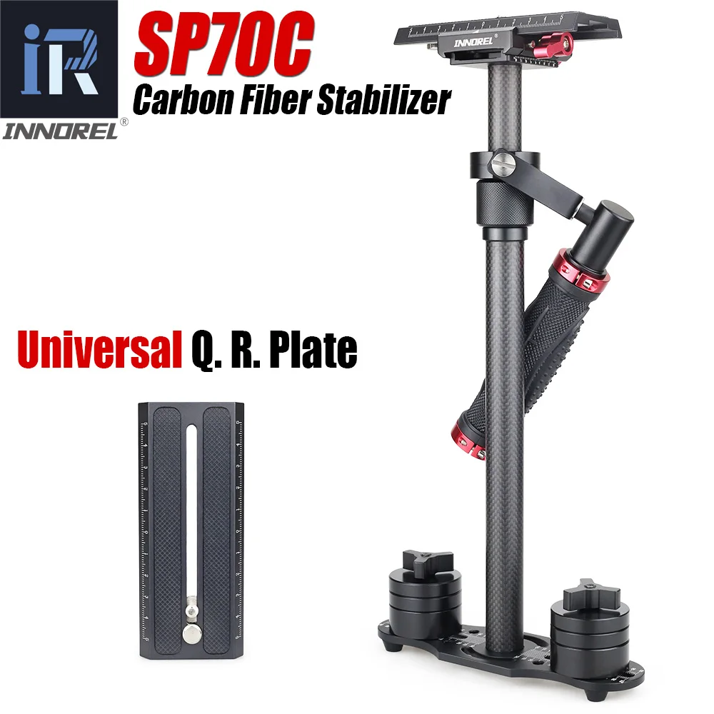 Легкий ручной стабилизатор SP70C из углеродного волокна для Canon Nikon DSLR камера лучше