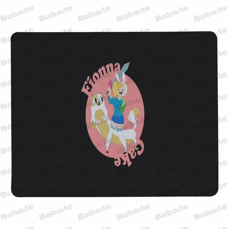 Babaite My Favorite Adventure Time красивый коврик для мышки в стиле аниме размер 18x22 см 25x29