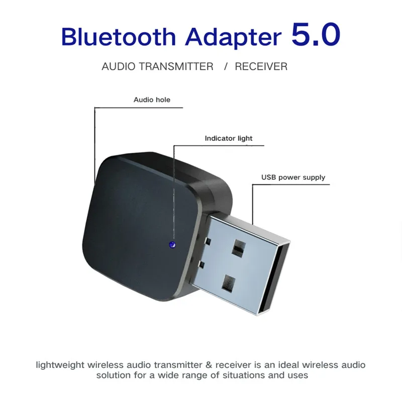 Беспроводной bluetooth-приемник KEBIDU 3 5 мм стерео аудио USB музыкальный адаптер Mini Bluetooth