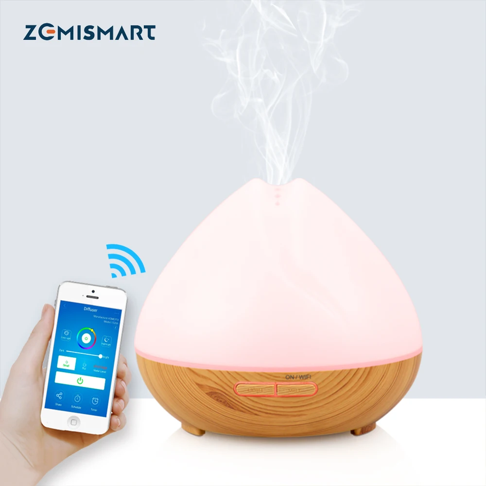 Увлажнитель диффузор Smart Life App Control Wifi Голосовое управление Умный дом Alexa Echo Google