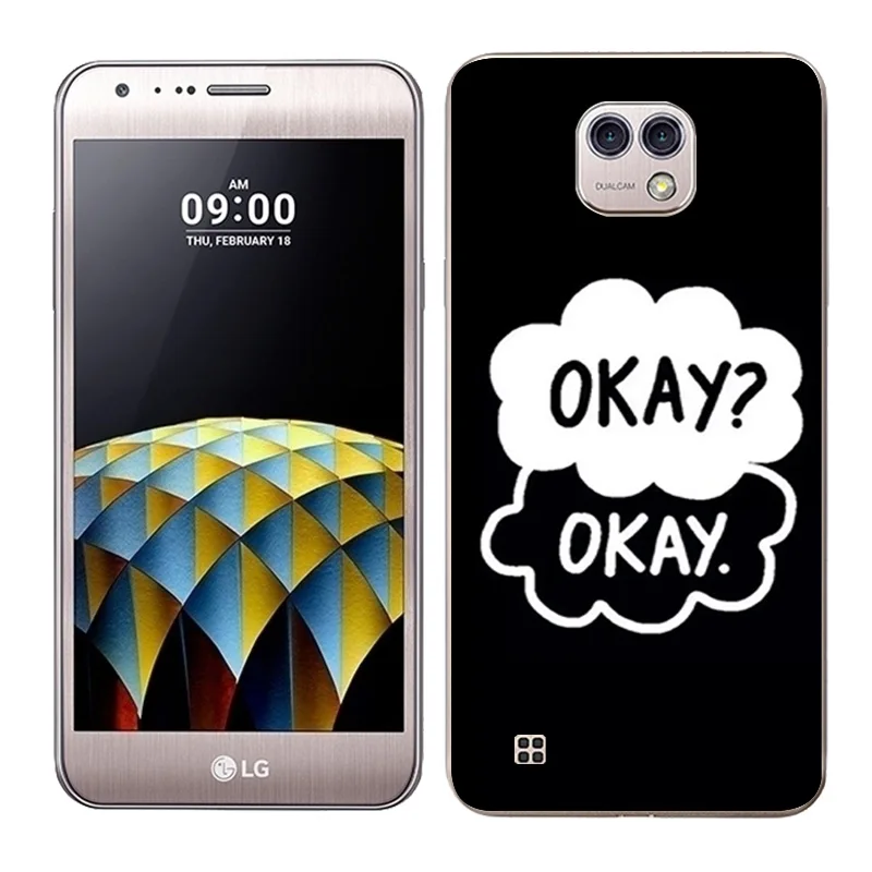 Силиконовые чехлы Fundas для LG X Cam K580 резиновые прозрачные из ТПУ K580DS телефонов