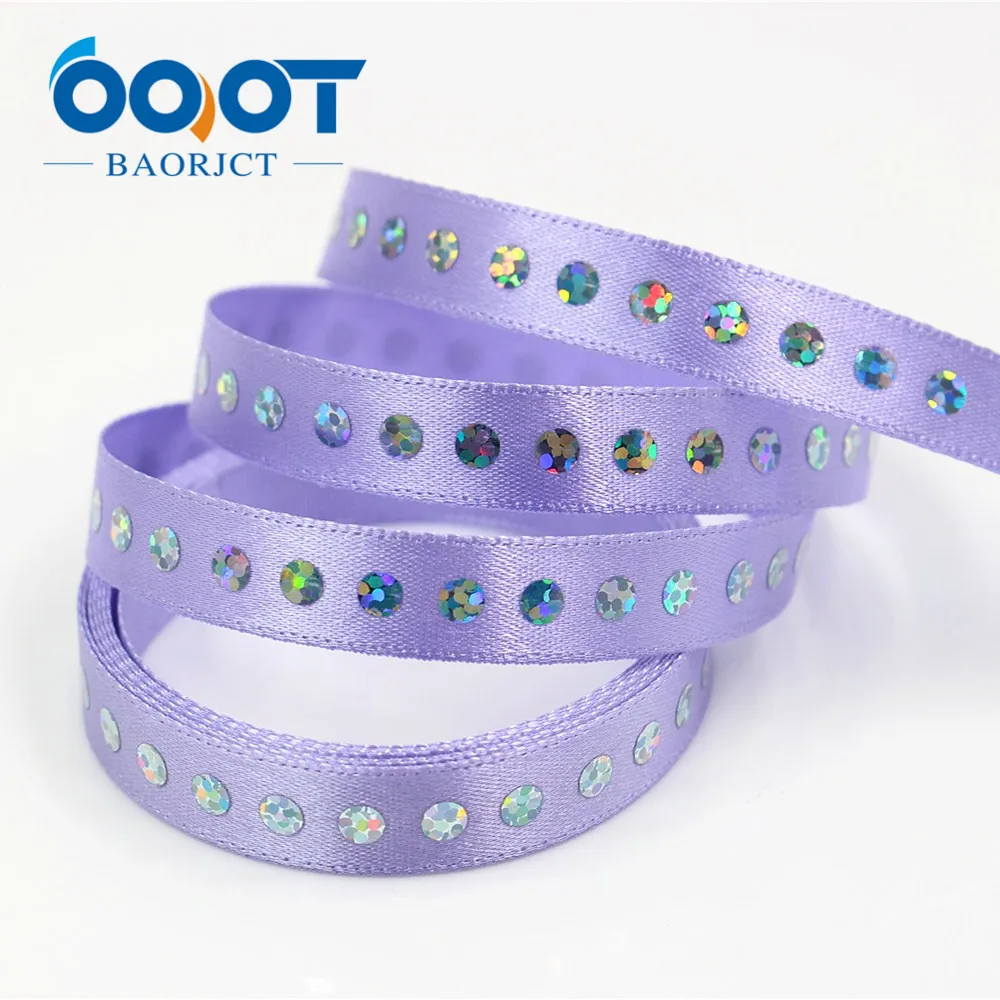 OOOT BAORJCT 184111 10 мм 2 ярда чистая лента Белая с блестками Лента Свадебные аксессуары