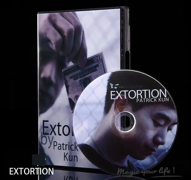 Бесплатная доставка! Экстракция (Dvd и трюки)-волшебные фокусы реквизит для карт