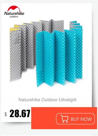 Naturehike распродажа цена большая скидка открытый сверхлегкий надувной походный коврик водонепроницаемый коврик для пикника складной коврик