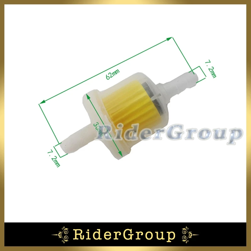 Встраиваемый бензиновый топливный фильтр 15 шт. очиститель с магнитом для