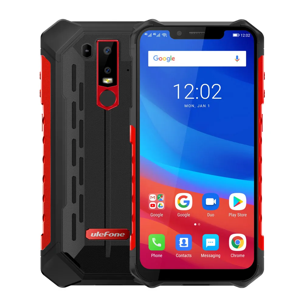 Ulefone ARMOR 6 MTKP60 IP68 глобальная версия диапазонов 2 &quot6 ГБ ОЗУ 128 Гб ПЗУ 5000 мАч Android 8 1 NFC