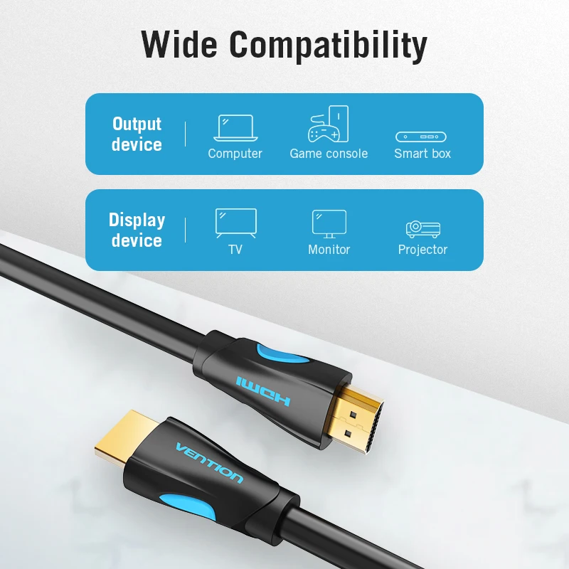Кабель HDMI Vention на 2 0 HDR 4K 60 Гц 5/10/15 м | Электроника