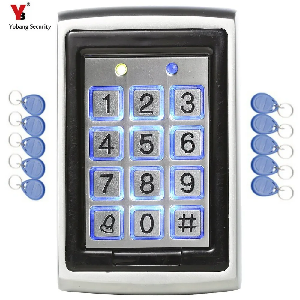 YobangSecurity rfid карта дверная Блокировка управление доступом клавиатура с