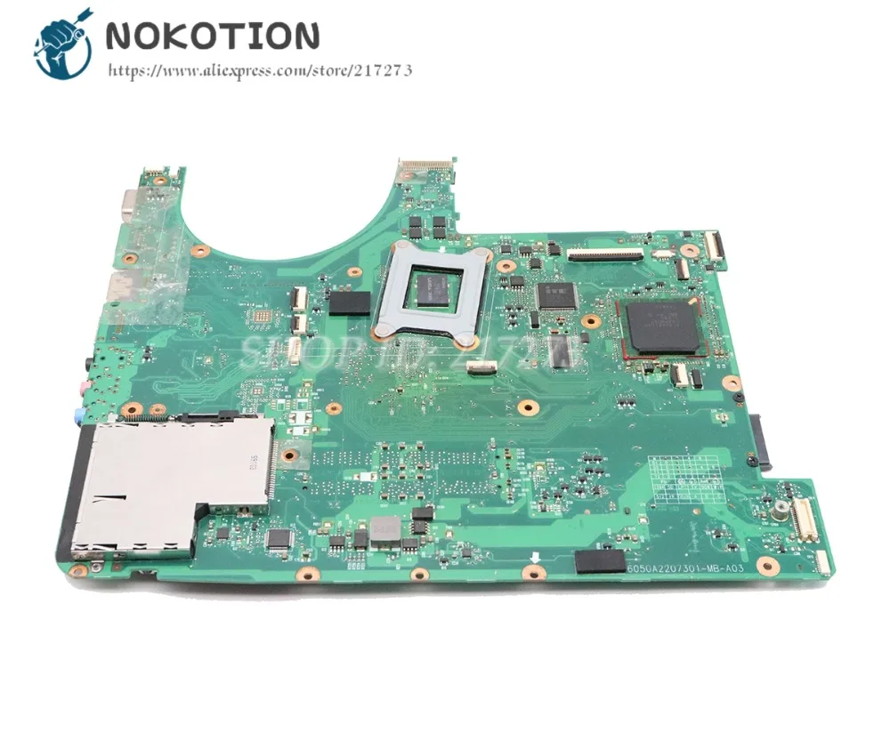 Материнская плата NOKOTION для ноутбука Acer aspire 6935 6935G материнская PM45 DDR3 MBATN0B002 MB. Atn0b. 002