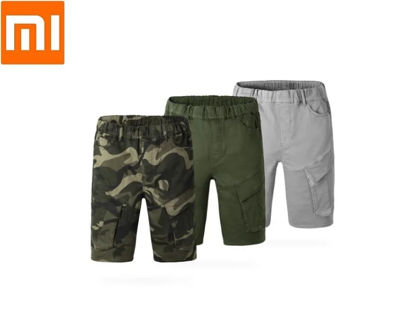 

Youpin Cottonsmith Men's imitation knit denim shorts Comfortable stretch short Pants Leisure Run Sweatpants