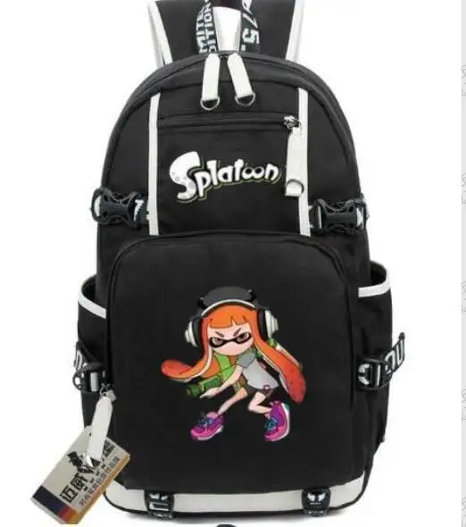 Аниме косплэй игры Splatoon 2 рюкзак для женщин школьная книга студент сумка дорожные сумки Splatoon рюкзаки для девочек подростков - Цвет: 3